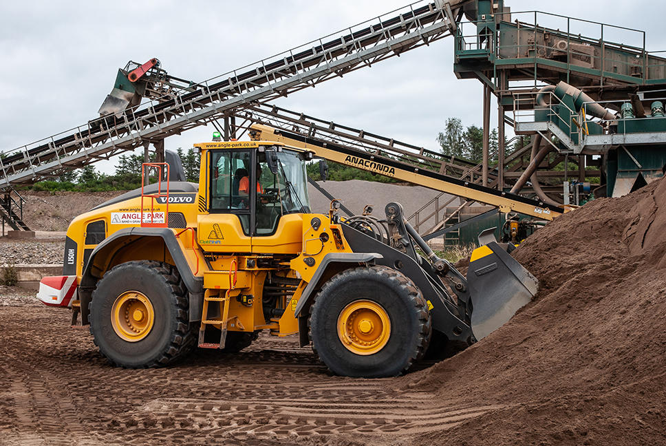 Production flows at Angle Park Sand & Gravel Ltd | Hub-4