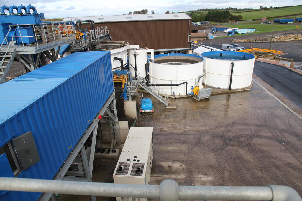 Parnaby Cyclones supply Wm Hamilton & Sons with a Coarse Material Wash ...
